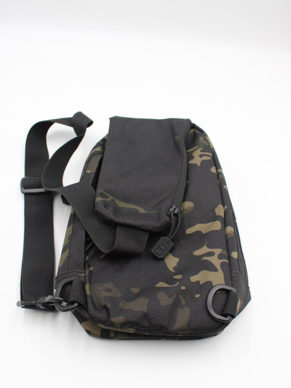 Highland Tactical Camouflage Sling Bag Fits 11.5" Backpack Multiple Pockets